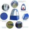 Tente de pêche extérieure Portable tente de protection UV tente simple