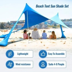 Vente chaude Portable Lycra plage auvent tente Protection UV parasol i