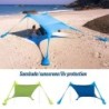 Vente chaude Portable Lycra plage auvent tente Protection UV parasol i