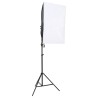 Kit de studio photo avec éclairage et toile de fond 
