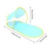 Tente de plage Pop-Up, pare-soleil pliable, coupe-vent, Protection UV,