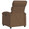 Fauteuil inclinable Marron Tissu 