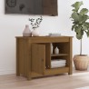 Meuble TV Marron miel 70x36,5x52 cm Bois de pin massif 