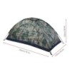Tente d'extérieur pour une personne, tissu Oxford, imperméable, coupe-
