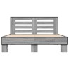 Cadre de lit sans matelas sonoma gris 140x200 cm 