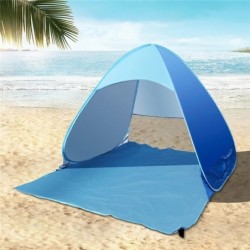 Tente de plage automatique rapide, ombrage de plage extérieur, abri so
