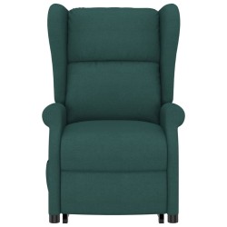 Fauteuil Vert foncé Tissu 