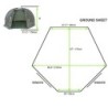 1-2 personnes carpe pêche Bivvy abri tente pour Camping en plein air c