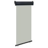 Auvent latéral de balcon 85x250 cm Gris 