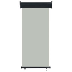 Auvent latéral de balcon 85x250 cm Gris 