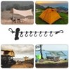 Corde suspendue pour séchage du linge, 5m, accessoires de Camping poly