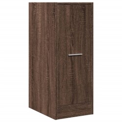 Armoire apothicaire chêne marron 30x41x77,5cm bois d'ingénierie 
