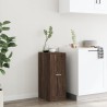 Armoire apothicaire chêne marron 30x41x77,5cm bois d'ingénierie 