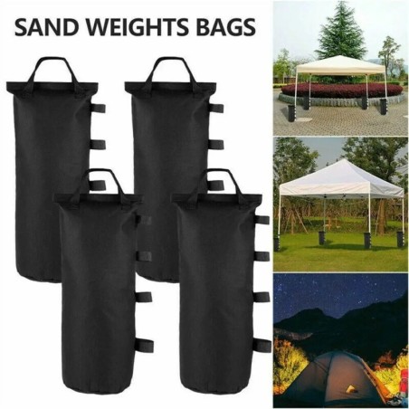 Pied de gazébo de jardin, poids de pieds, sac de sable pour chapiteau,