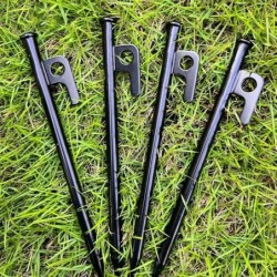 Piquets de tente à clous de tente extérieure de 4 pièces/8 pouces, piq