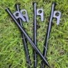 Piquets de tente à clous de tente extérieure de 4 pièces/8 pouces, piq
