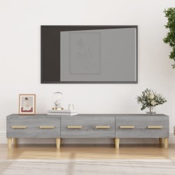Meuble TV Sonoma gris 150x34,5x30 cm Bois d'ingénierie 