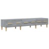 Meuble TV Sonoma gris 150x34,5x30 cm Bois d'ingénierie 