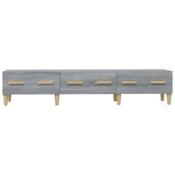 Meuble TV Sonoma gris 150x34,5x30 cm Bois d'ingénierie 