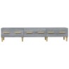Meuble TV Sonoma gris 150x34,5x30 cm Bois d'ingénierie 