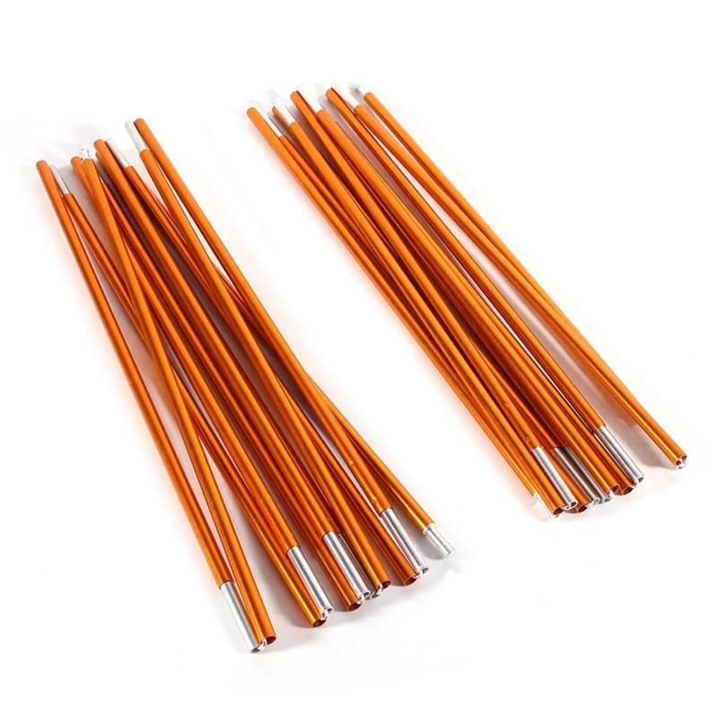 Canne à Tente en Aluminium pour Randonnée et Camping, Support en Allia Canne à Tente en Aluminium pour Randonnée et Camping, Support en Allia