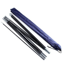 1 paire de tiges de tente de remplacement en Fiber de verre, Kit de po