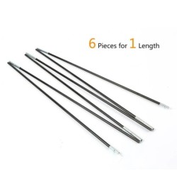 1 paire de tiges de tente de remplacement en Fiber de verre, Kit de po