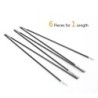 1 paire de tiges de tente de remplacement en Fiber de verre, Kit de po