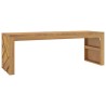 Table basse 110x35x38 cm bois massif de teck 