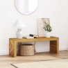 Table basse 110x35x38 cm bois massif de teck 
