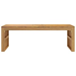 Table basse 110x35x38 cm bois massif de teck 