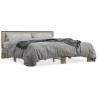 Cadre de lit sans matelas chêne sonoma 180x200 cm 