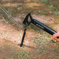 16 pièces piquets de tente 18cm piquets de Camping piquets de jardin e