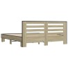 Cadre de lit sans matelas chêne sonoma 180x200 cm 