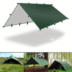 Bâche de tente étanche, abri solaire de survie, pare-soleil de camping