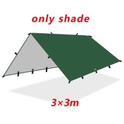 4x4m 4x3m 3x3m 19 Points de suspension tente bâche survie abri solaire