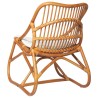 Chaise en rotin Marron clair Lin  