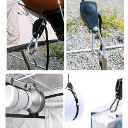 Cintres renforcés réglables de 8 pouces, 2 pièces, cliquet suspendu po