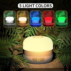 Lanterne de camping aste LV10 avec aimant, lampe de poche portable, lu