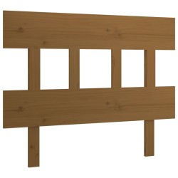 Tête de lit Marron miel 78,5x3x81 cm Bois massif de pin 