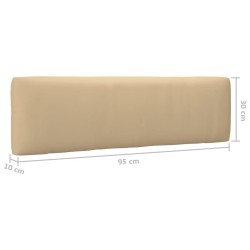 Canapé d'angle palette de jardin Bois de pin imprégné de blanc 