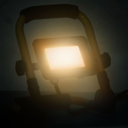 Projecteur à LED avec poignée 20 W Blanc chaud  