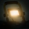 Projecteur à LED avec poignée 20 W Blanc chaud  