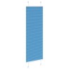 Store plissé bleu 50x100 cm largeur du tissu 49,4 cm polyester 