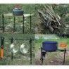 Piquets de tente robustes, piquets de Camping en acier forgé, pointes 