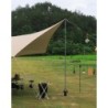 Piquets de tente robustes, piquets de Camping en acier forgé, pointes 