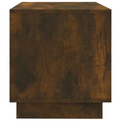 Meuble TV Chêne fumé 102x41x44 cm Bois d'ingénierie 