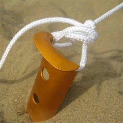 Piquet de tente de plage en forme de U, piquet de tente surdimensionné