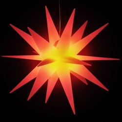 Lumière de Noël avec LED pliable rouge 100 cm 