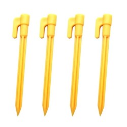Clous de tente de Camping en plein air, piquet de sol triangulaire, au